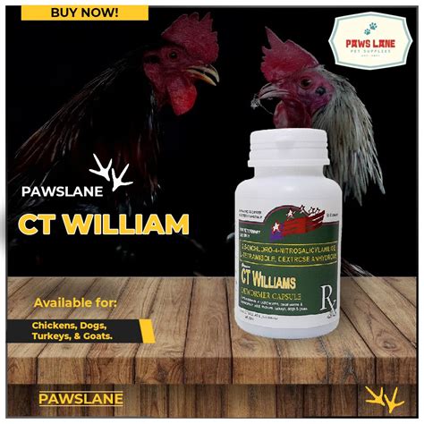 ct williams dewormer price|CT WILLIAMS Dewormer per Capsule .